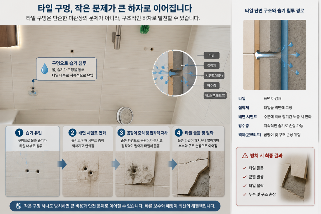 타일 복원 사유
